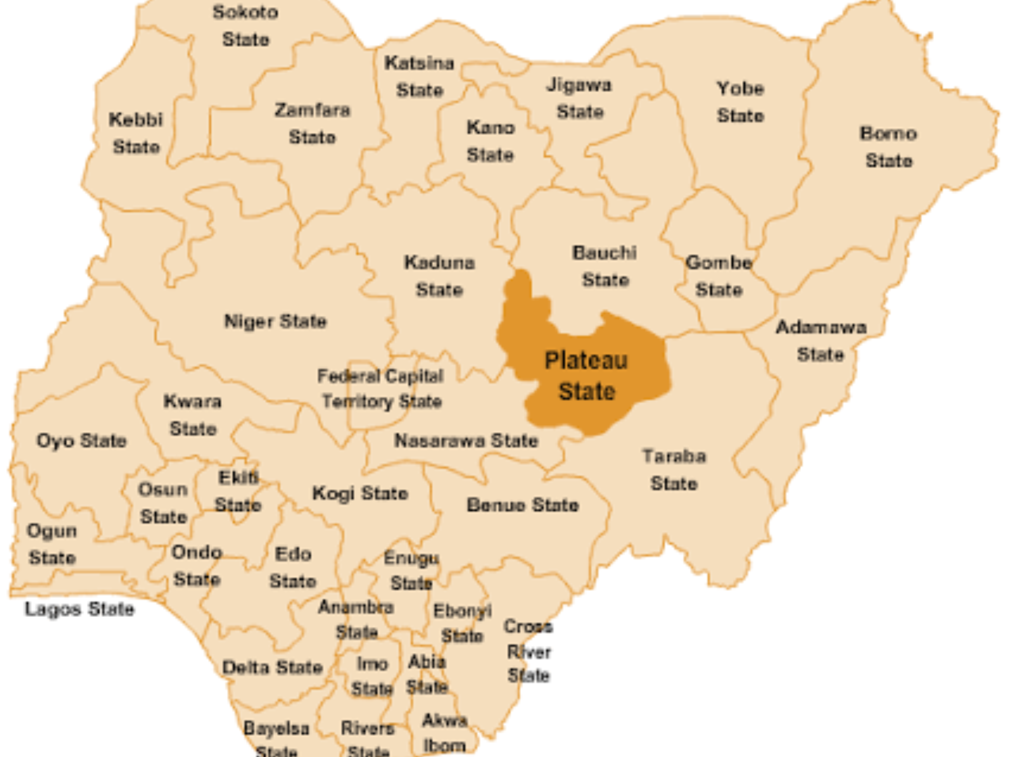 Zip Code For Kaduna State Nigeria Map clipsprogs