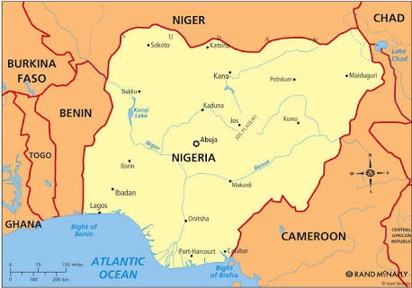 Nigeria Map