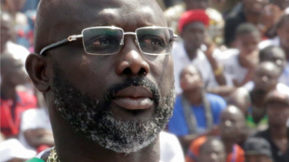 President George Weah of Liberia