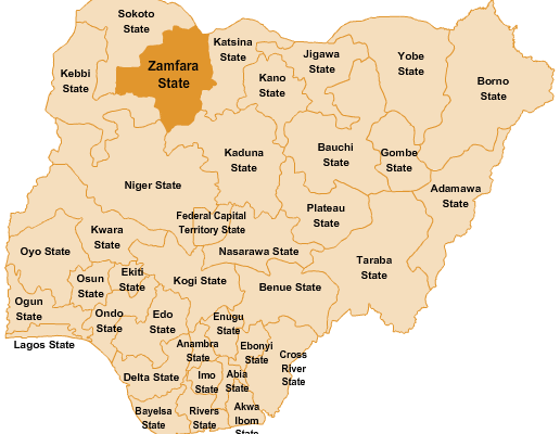 map Zamfara