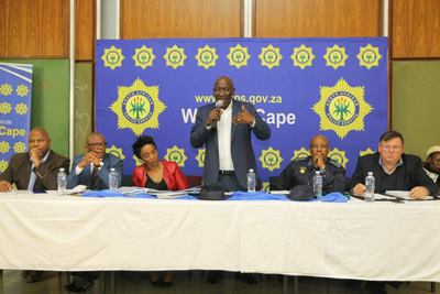 Police Minister Bheki Cele 