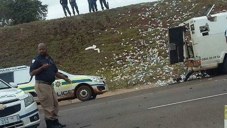 crime scene with police